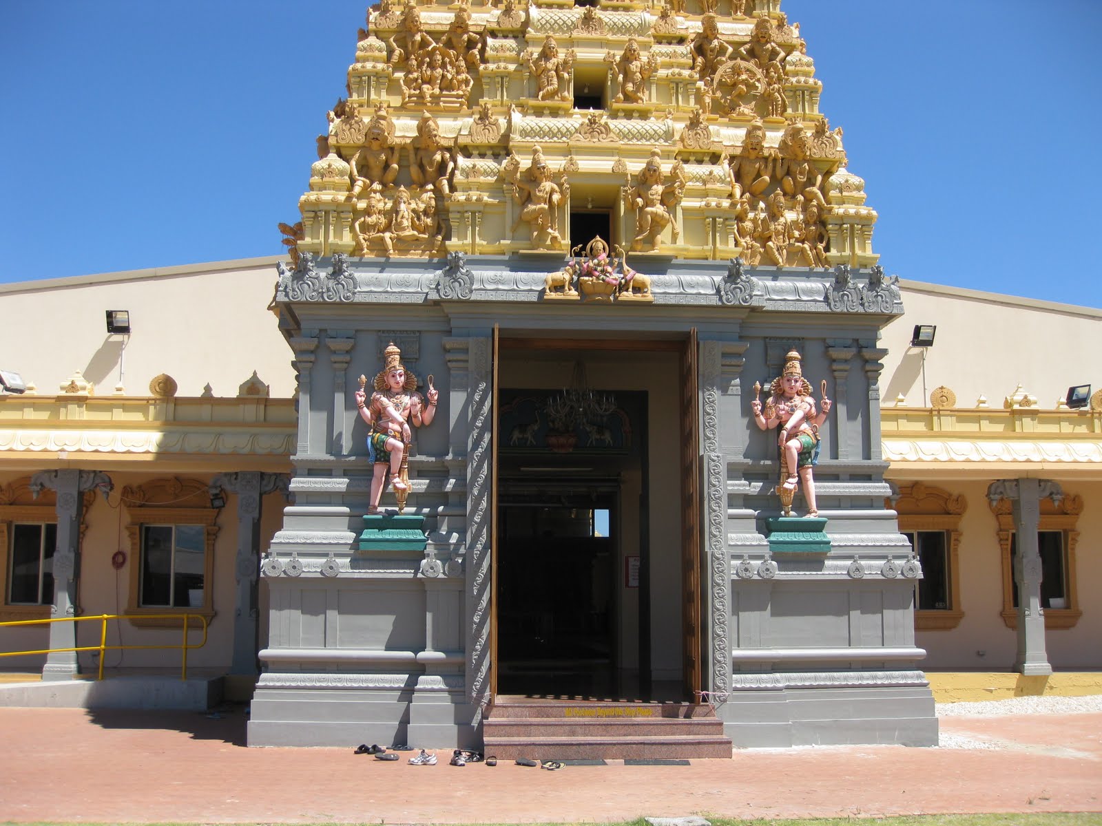 MISSION TO PERTH, AUSTRALIA HINDU TEMPLE NEAR OUR PLACE