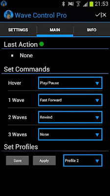 Wave Control Pro app