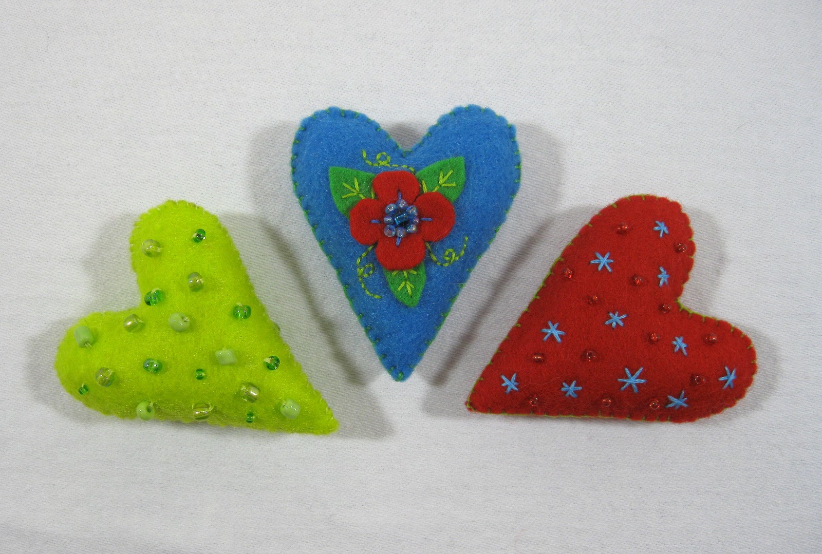 Leslie's Art and Sew Box of Hearts