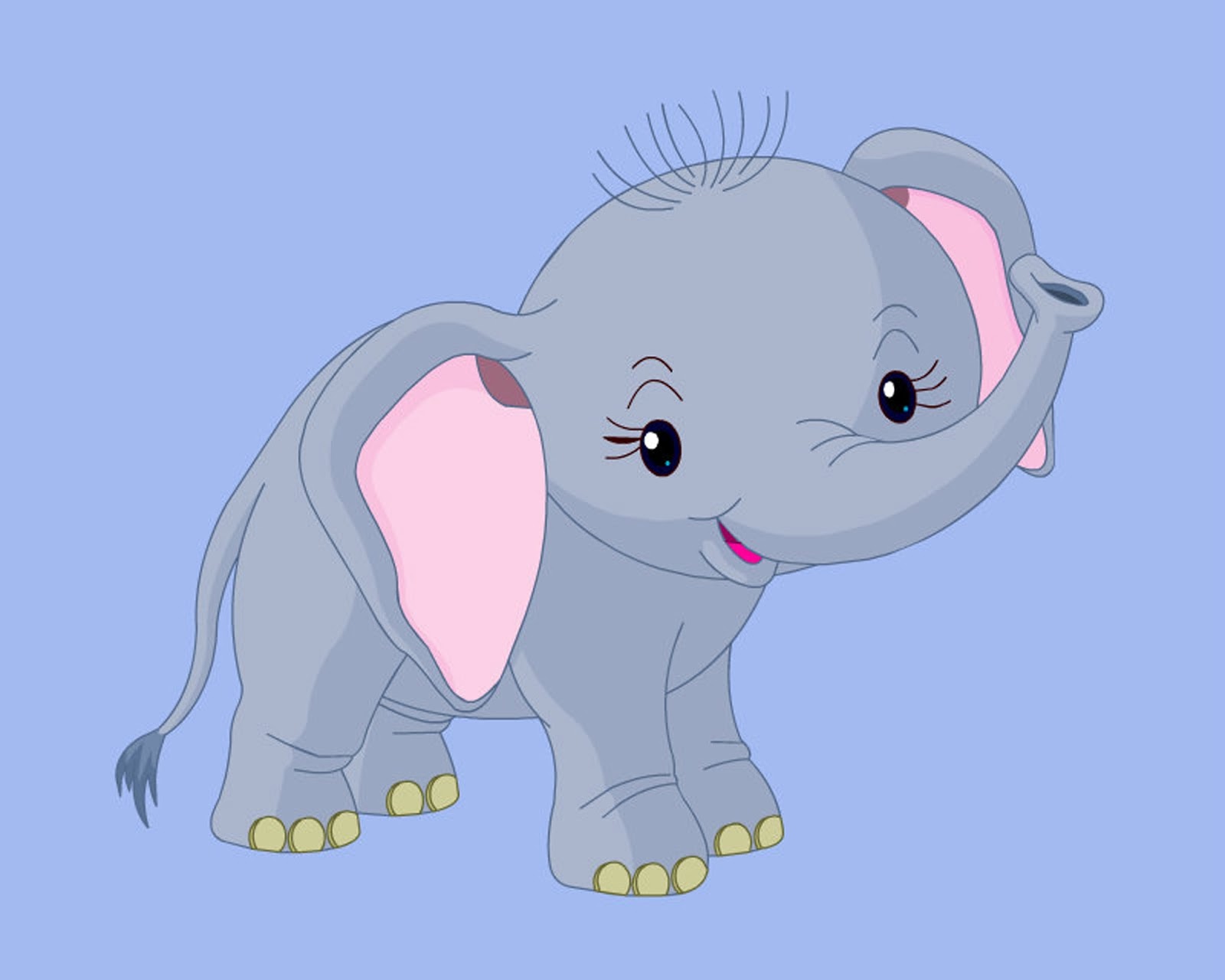 CJO Photo Printable Nursery Art 8x10 Baby Elephant