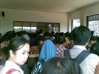 Antrian di stkip pontianak