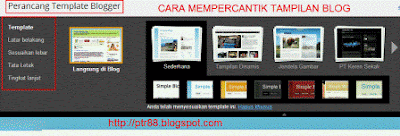 Cara Mempercantik Tampilan Blogspot
