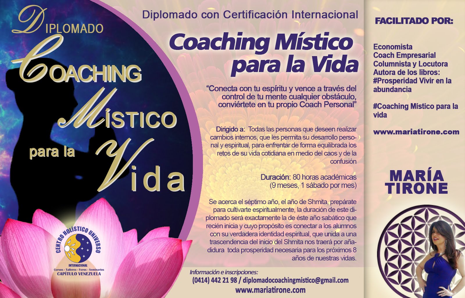 Diplomado Internacional de Coaching Mistico para la Vida Cohorte 2016