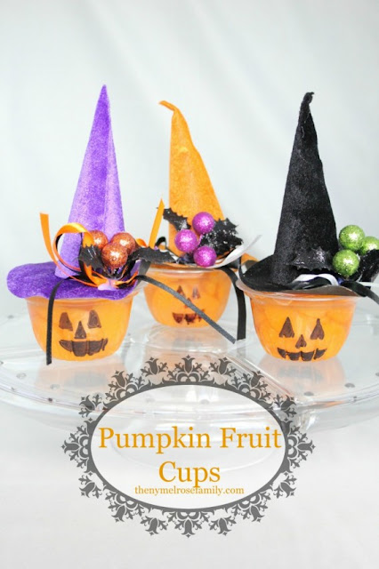 Pumpkin Fruit Cups 12 Spooktacular Halloween Kid Crafts 35