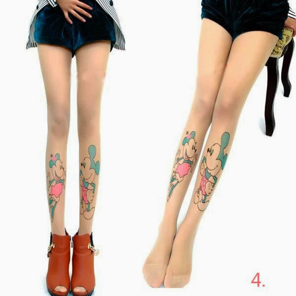 . TENDENCIA Medias Tatuadas/ Tattoo Tights