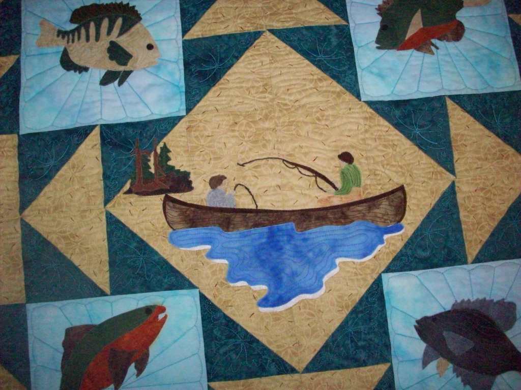 Quilts by Barb News from Barb Connie's Fishing Quilt