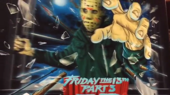 Watch Waxwork Records' Friday The 13th Part 3 Vinyl Soundtrack in Action