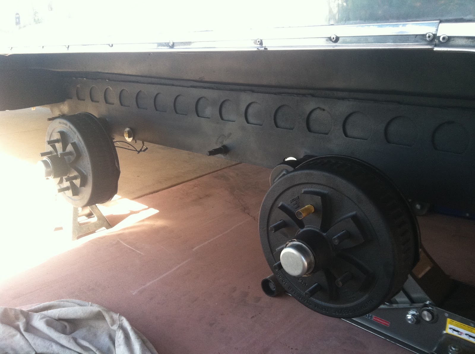 Airstream Renovation Airstream axles