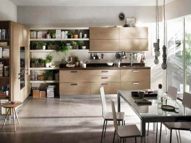 Contemporary Small Spaces Kitchens
