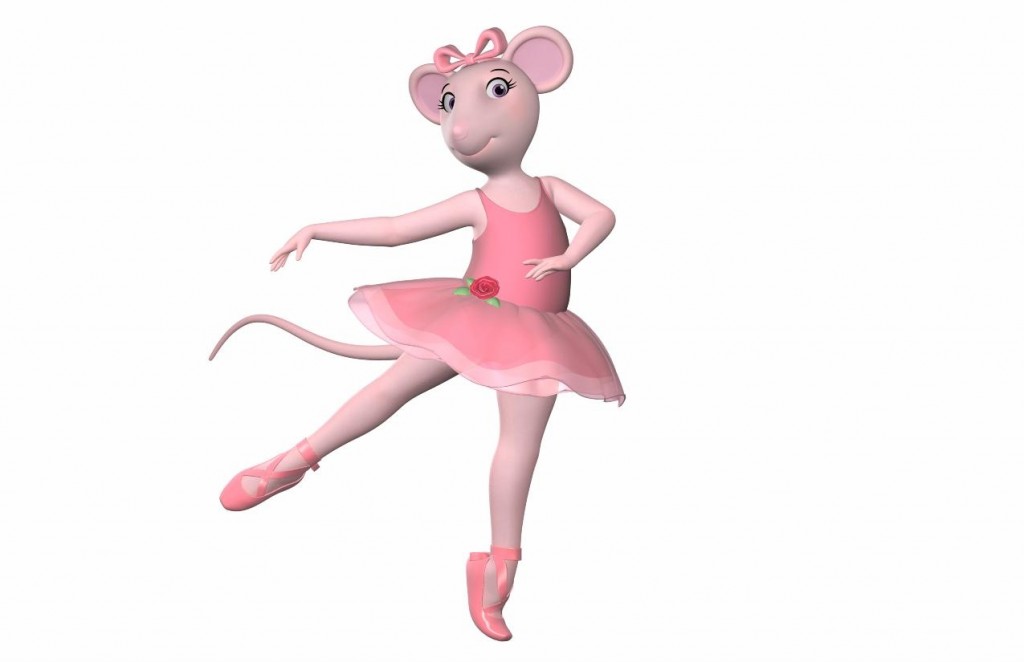 cartoon ballerina