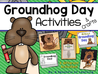 Groundhog Day Activities - A Spoonful of Learning