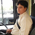 The first woman bus driver in India's capital Delhi