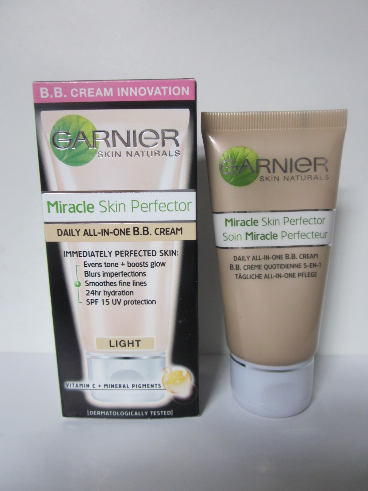Glammy Girls Beauty Blog B.B Cream. Garnier Miracle Skin Perfector.