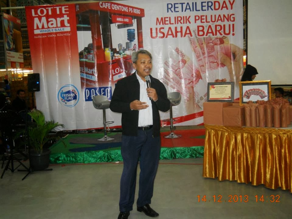 Memotivasi Retailer UKM Seluruh Kota Bekasi @ LotteMart Indonesia