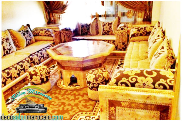 Boutique salon marocain 2016/2017: salon marocain Salon marocain design vert