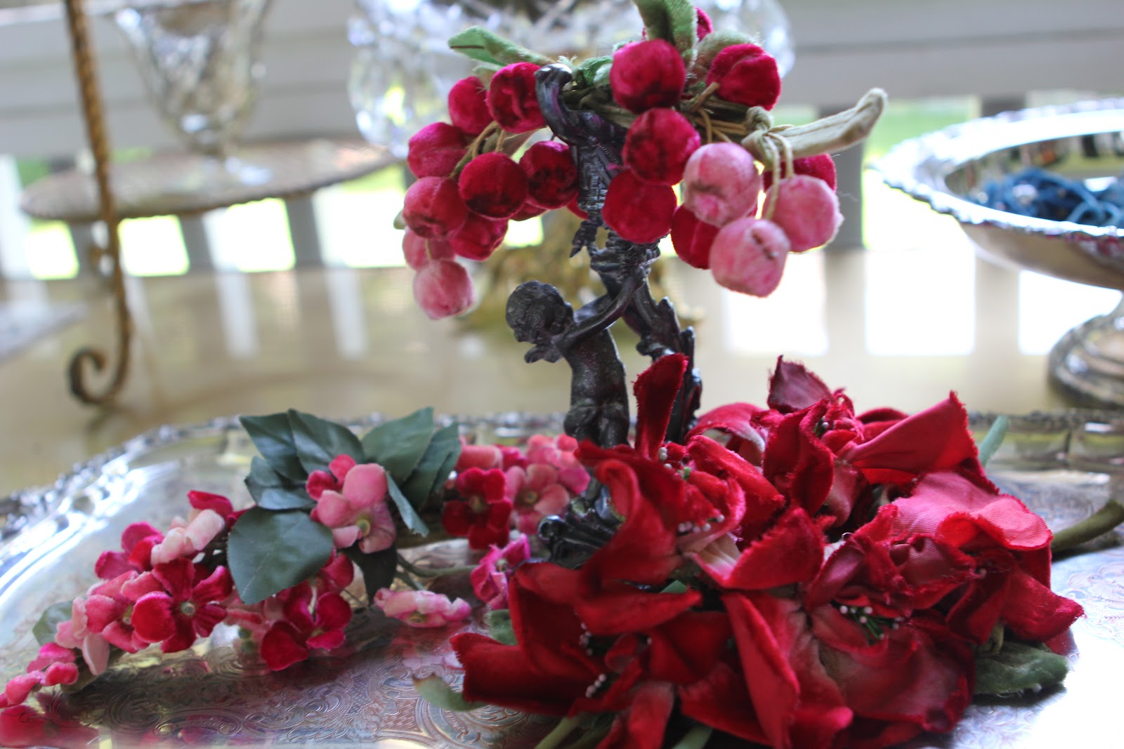 Romancing the Home Vintage Millinery Flowers