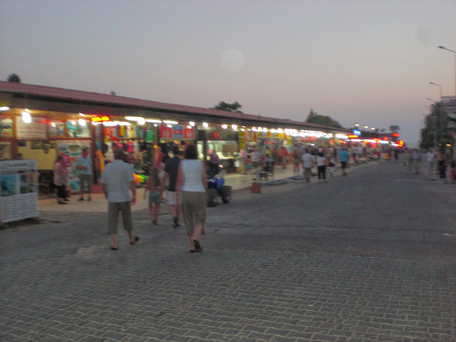 Turkei Urlaub Bei Freunden Shopping In Side