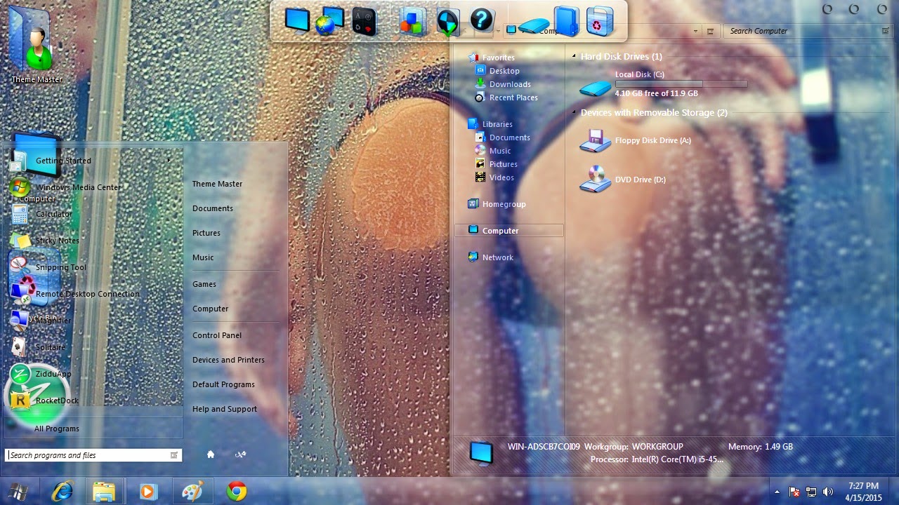 Sexy Aero Glass Transformation Pack for your Windows 8 How to use Sexy Aero Glass Transformation Pack on my Ultrabook