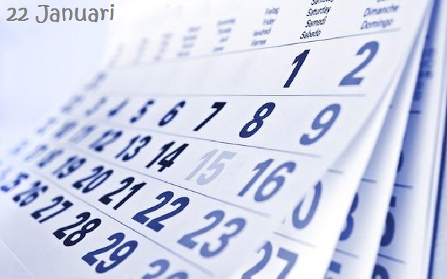 22 Januari Daftar Hari Nasional / Internasional 22 Januari Daftar Hari Nasional / Internasional