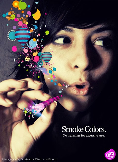 Avatar con gái hút thuốc đẹp