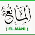 EL-MANİ İsmi Niye Okunur? EL-MANİ İsmini Okumanın Faydaları ve Hikmeti Neler?