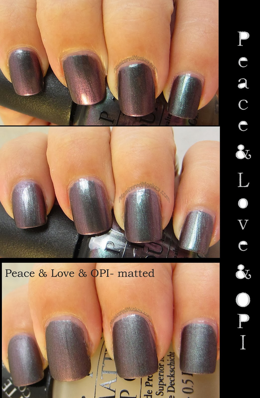 The Manicured Monkey OPI Top This! review