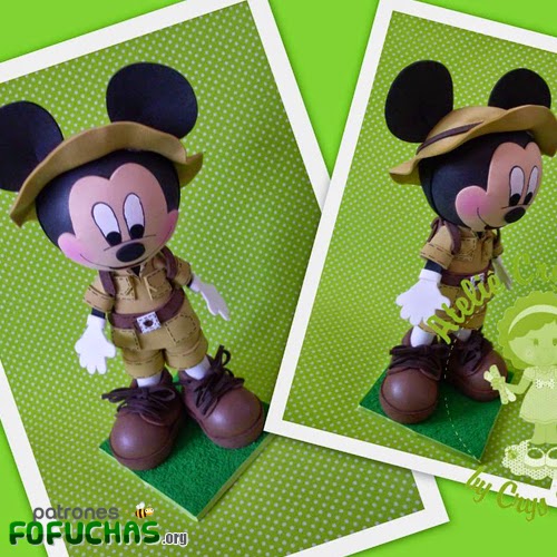 fofuchas de mickey mouse