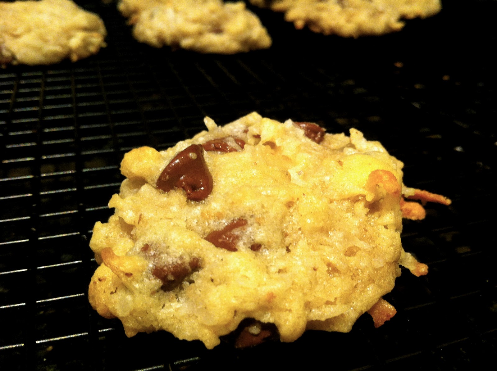 7Day Menu Coconut Chocolate Jumbles