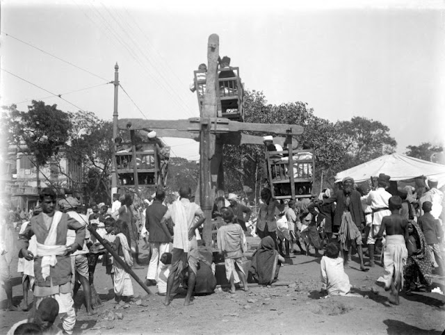 Ferris+wheel+in+a+Street+Fair+-+Kolkata+(Calcutta)+c1912-14