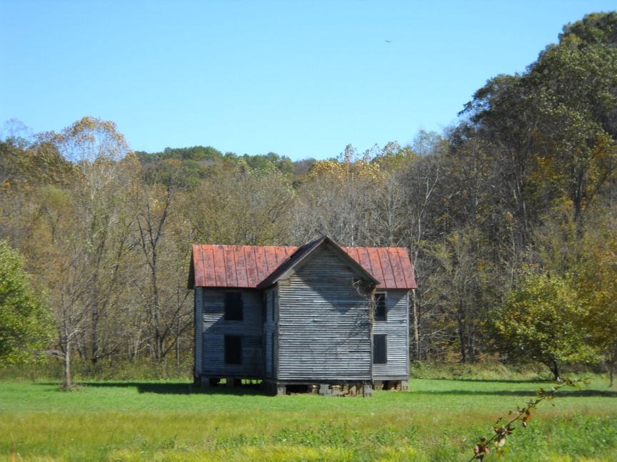 Vanishing Eastern Kentucky Old Farm House, KY Rt. 32, Martha, Johnson