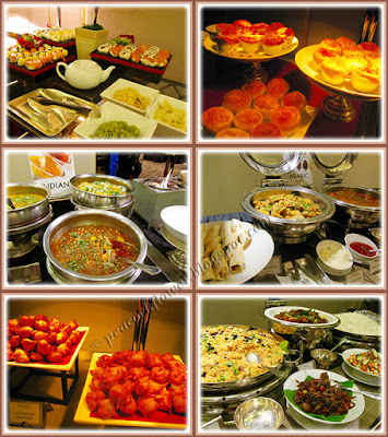 Collage showing the sumptuous dishes at Taman Sari Brasserie, Hotel Istana - Sept. 12 2015