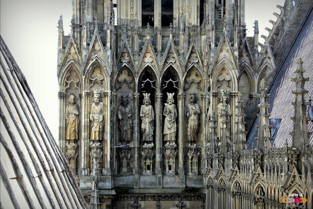 Cathédrale de Reims -  Galerie des rois