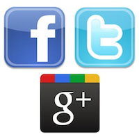 Cara Membuat Box Social Media G+, Like Facebook Dan twitter