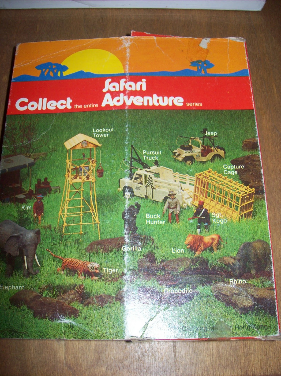 GIOCOLLEZIONIAMO SAFARi ADVENTURE SGT.KOGO MARX TOYS 1975