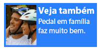 Pedal em família faz muito bem!