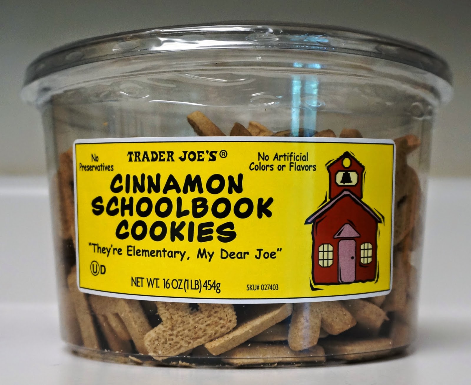 Exploring Trader Joe's Trader Joe's Cinnamon Schoolbook Cookies
