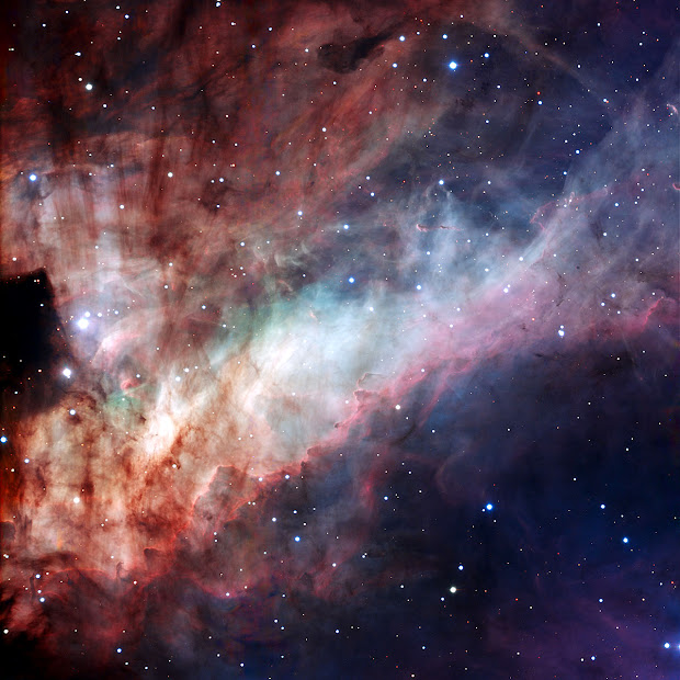 M17 as pictured by ESO's 3.58-meter New Technology Telescope