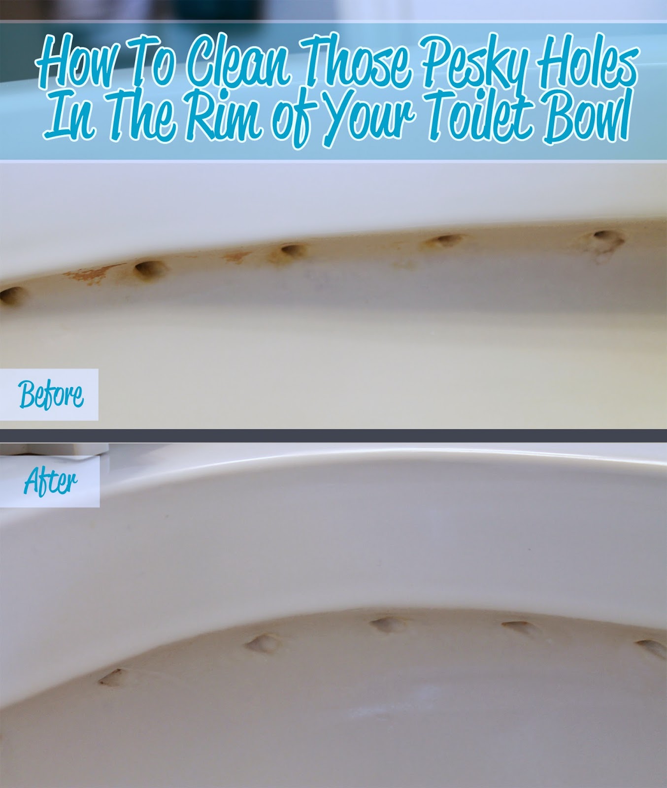 The Craft Patch How To Clean The Holes In The Rim of Your Toilet Bowl
