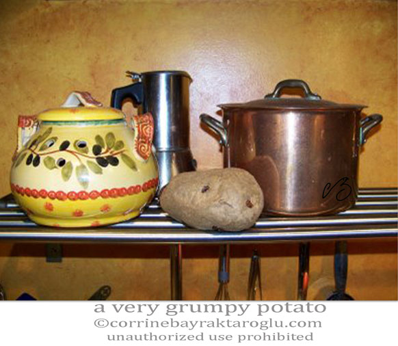 the grumpy potato Sea bass, crushed potatoes, olive oil & watercress picture i'm a bit of a nerdy collector of cookbooks, judging by the groaning bookcase next to. the grumpy potato Sea bass, crushed potatoes, olive oil & watercress picture i'm a bit of a nerdy collector of cookbooks, judging by the groaning bookcase next to.