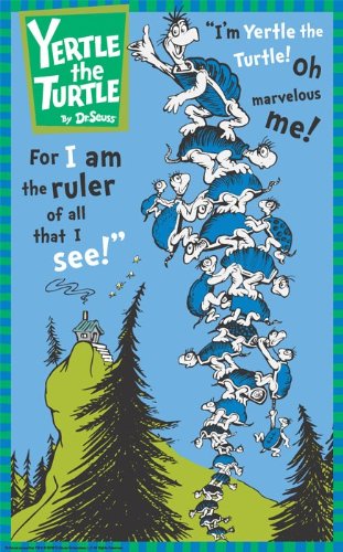 Yertle the Turtle, a wonderful children's story  by Dr. Seuss