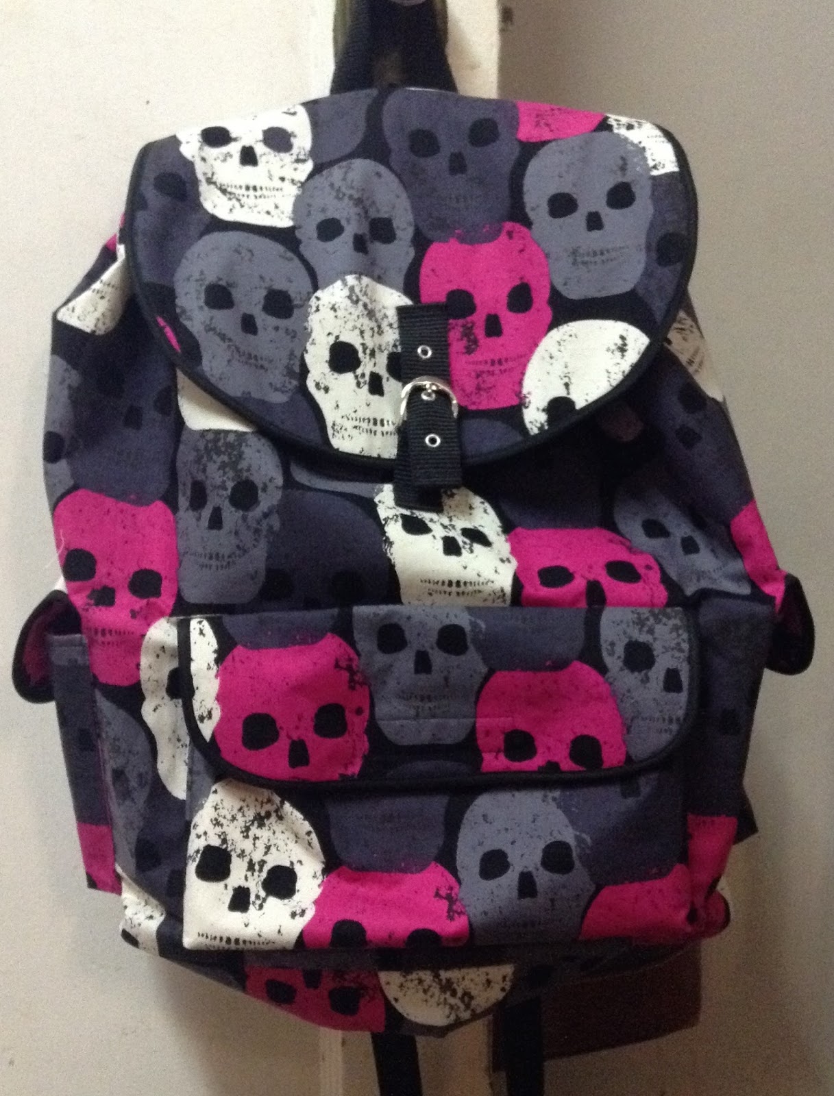 mini goth backpack