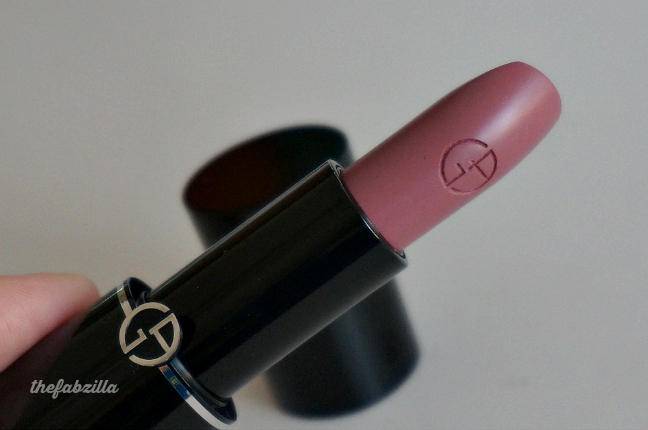 Giorgio Armani Rouge Ecstasy, Rouge d'Armani Sheers, Swatch, Review