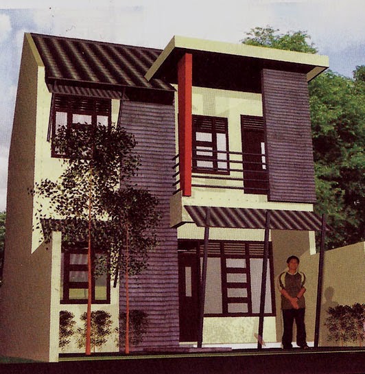Gambar Rumah 2 Lantai Luas Tanah 72 M2 Redesain21 Com Rumah