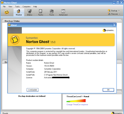 Symantec Norton Ghost 15.0.0.35659