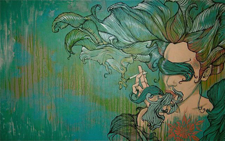Arte de Brandon Boyd (cantante de Incubus) Arte de Brandon Boyd (cantante de Incubus)