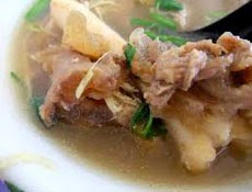 resep praktis dan mudah membuat (memasak) masakan khas betawi (jakarta) sop (sup) kaki kambing spesial enak, lezat