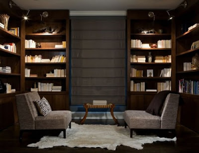 Decoración de interiores: Ideas de Diseño de Bibliotecas en casa