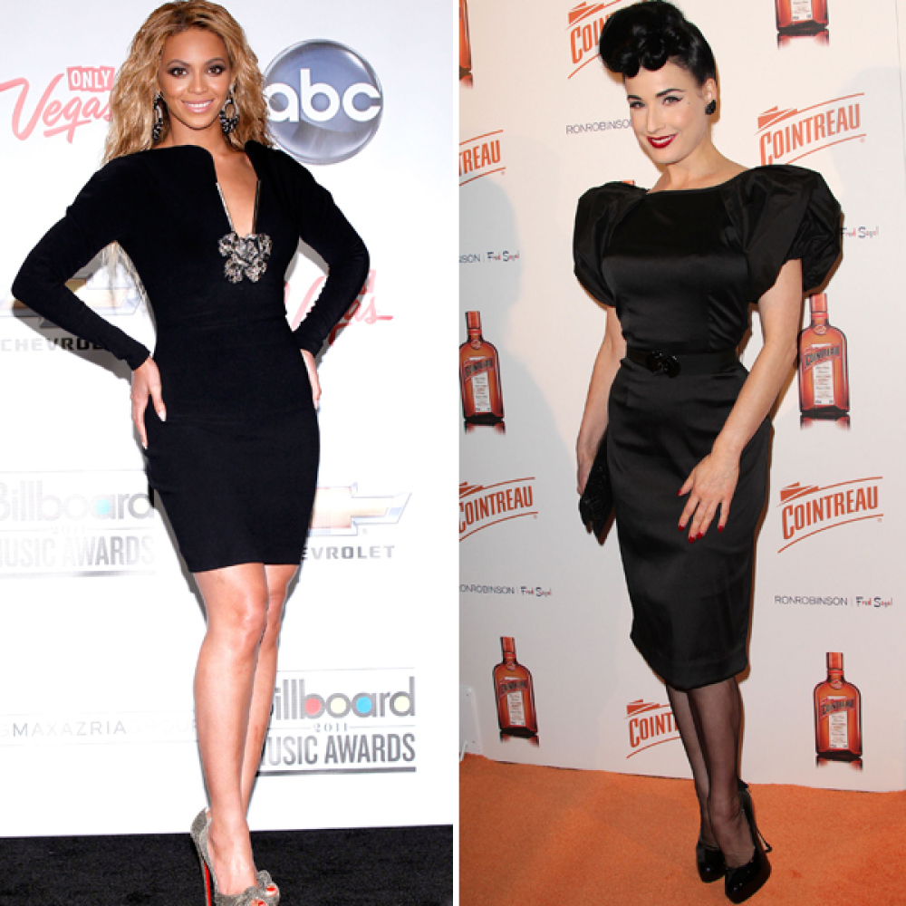 little black dress for hourglass figure