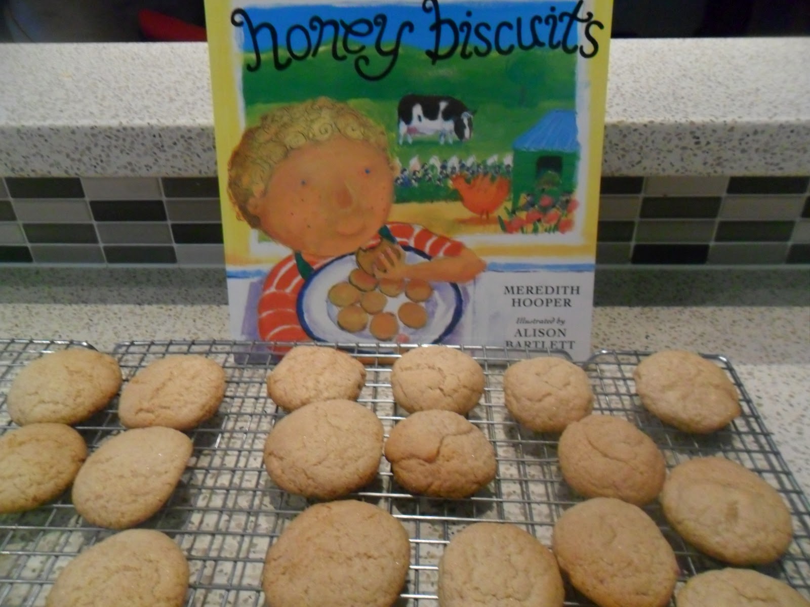 threefootcooks H is for Honey Biscuits