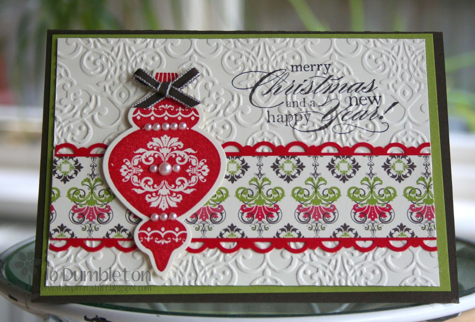 Stampin' 'n Stuff Ornament Keepsake Bundle Class Cards